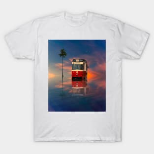 Tram over water T-Shirt